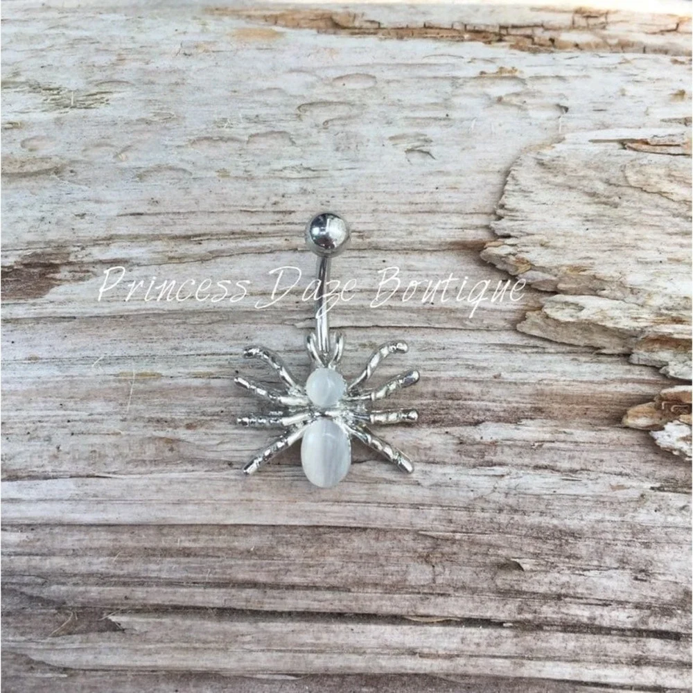 Spider Belly Button Ring